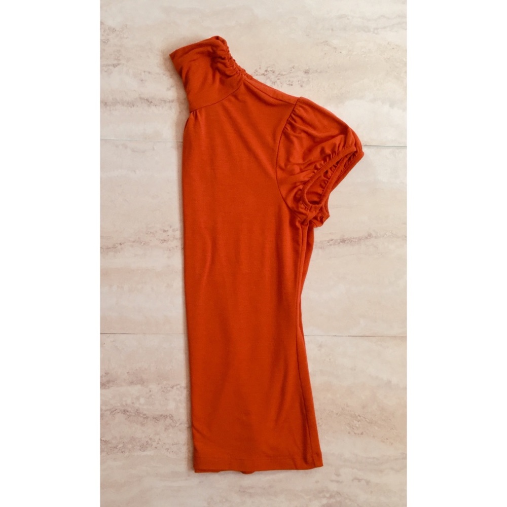 ✨Banana Republic Orange Mock Neck Top
